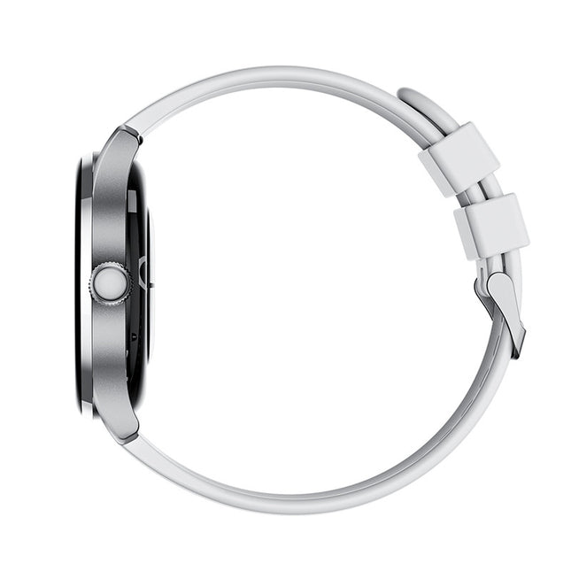 QCY Watch Elite Smartwatch 1.19" AMOLED Screen Display, Stylistic Design - Grey - ORRO HOME