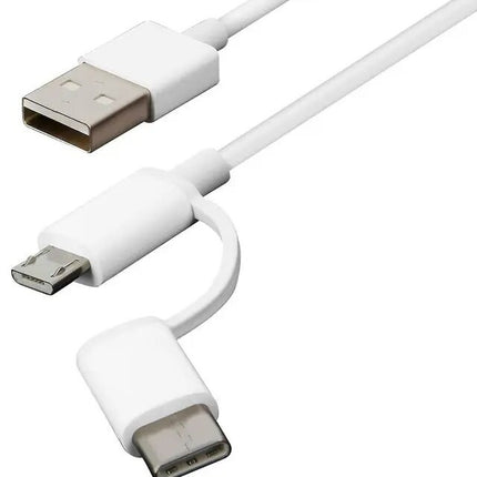 Mi 2-in-1 USB Cable (Micro USB to Type C) 100cm - ORRO HOME