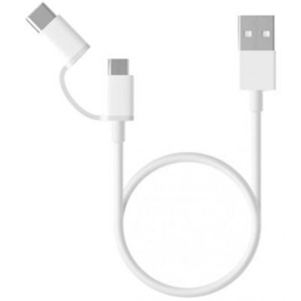 Mi 2-in-1 USB Cable (Micro USB to Type C) 100cm - ORRO HOME