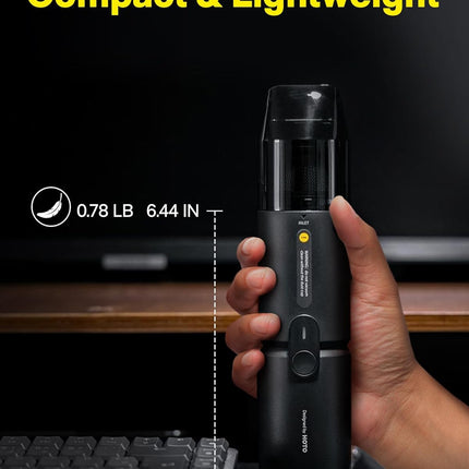 HOTO QWCXJ001 Vacuum Cleaner & Blowing 2 in 1 Functionality - Black - ORRO HOME