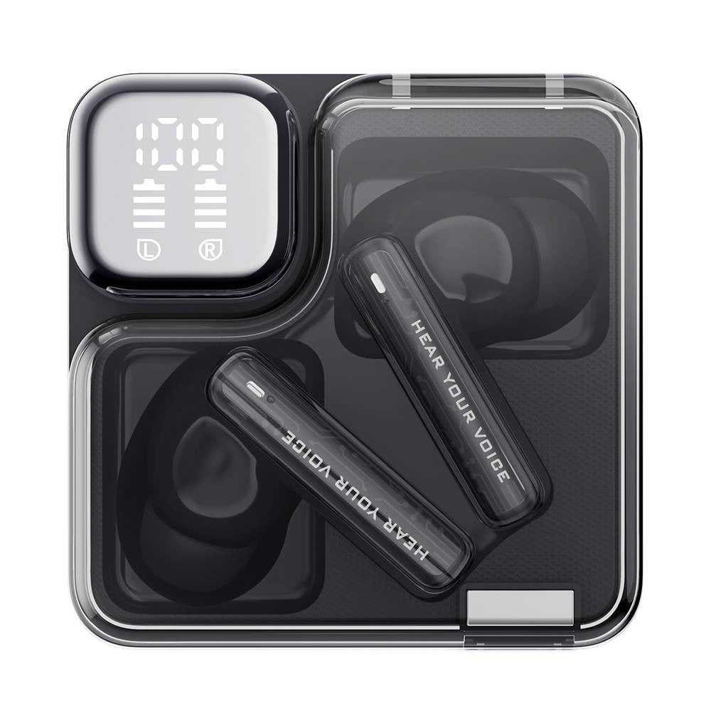 QCY MeloBuds Neo Wireless Earphone,Transparent & LED Power Display - ORRO HOME