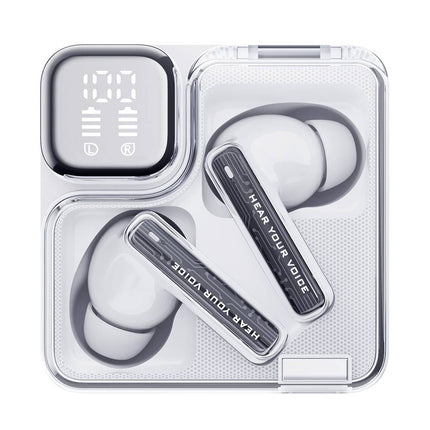 QCY MeloBuds Neo Wireless Earphone,Transparent & LED Power Display - ORRO HOME