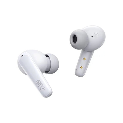 QCY T13X TWS Wireless Earbuds - White - ORRO HOME