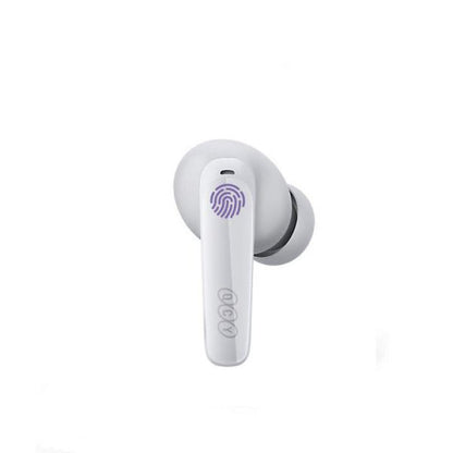 QCY T13X TWS Wireless Earbuds - White - ORRO HOME