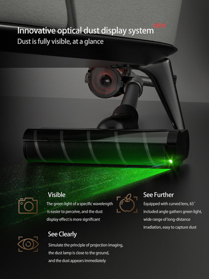 Deerma T30 Cordless Vacuum Cleaner Wireless Portable and Lightweight - Black - ORRO HOME