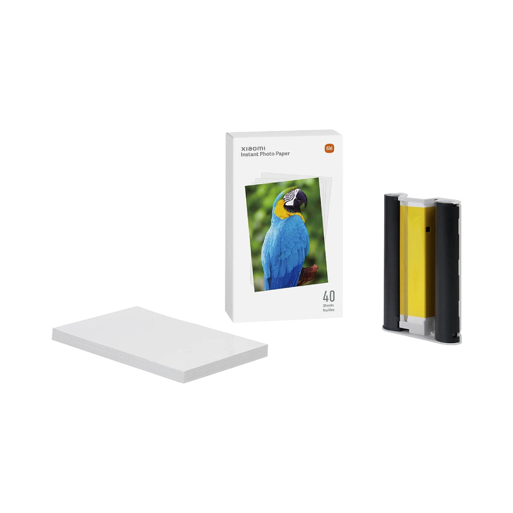 Xiaomi Instant Photo Paper 40 Photo Paper 3 Inch - White - ORRO HOME