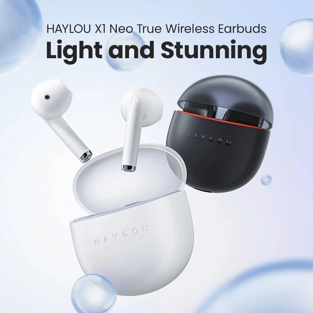Haylou X1 NEO True Wireless Earbuds - Black - ORRO HOME