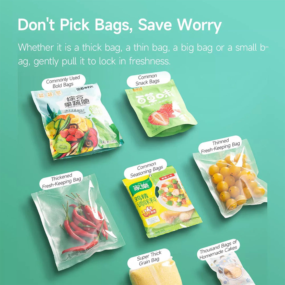 Lydsto Portable Mini Food Sealer Machine Handheld Food Sealer Device