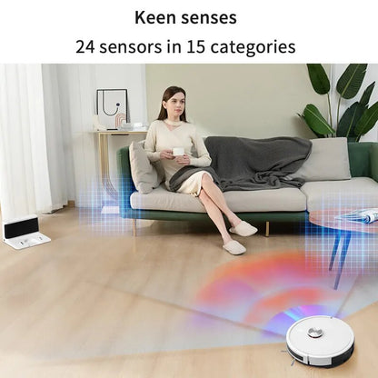 Lydsto R5D 3 in 1 Smart Robot Vacuum Cleaner - White - ORRO HOME