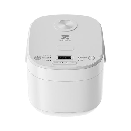 ZOLELE Smart Rice Cooker 5L ZB600 - White - ORRO HOME