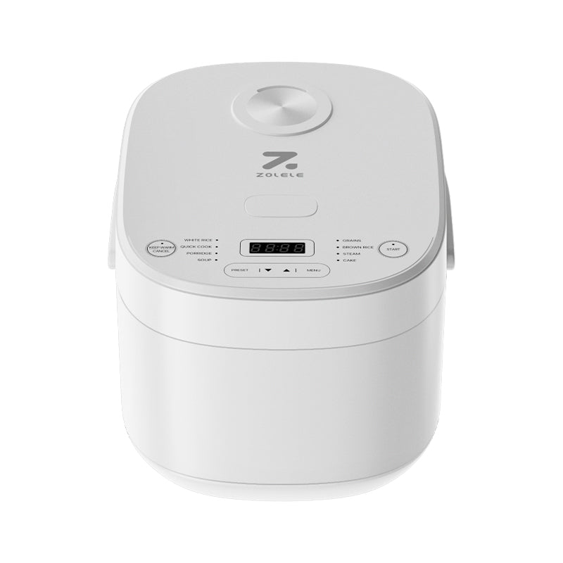 ZOLELE Smart Rice Cooker 5L ZB600 - White - ORRO HOME