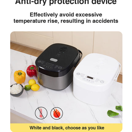 ZOLELE Smart Rice Cooker 5L ZB600 - White - ORRO HOME