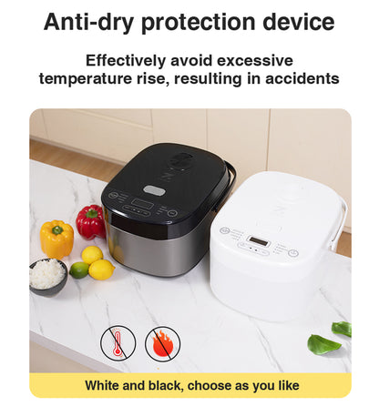 ZOLELE Smart Rice Cooker 5L ZB600 - White - ORRO HOME