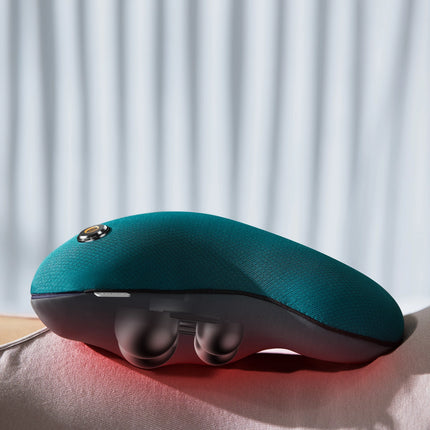 Philips PPM4311 Wireless Back Massager – 3D Kneading & Heat Therapy, Green