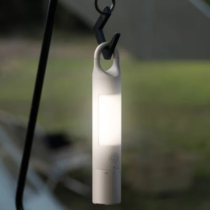 USB-C Rechargeable Flashlight Duo with Dual Light Source, 1000 Lumens, 65H Runtime, Colorful Ambient Lighting, SOS & Strobe Modes, Magnetic Mount & Multi-Hanger Design – QWSDT008