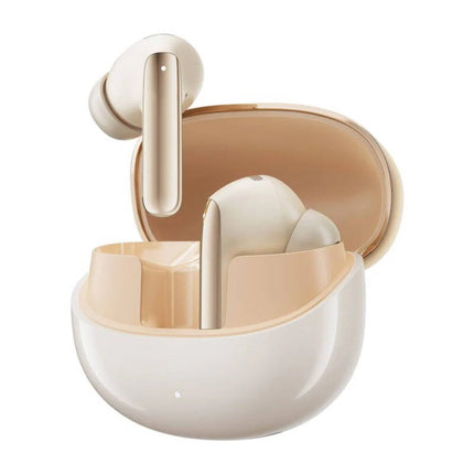 MeloBuds Pro HT08, Wireless Earbuds, Active Noise Cancellation Bluetooth Earphones, Comfortable Fit, Ultra-Low Latency Gaming Earbuds, 34 Hours Playtime - Gold