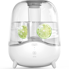 Deerma F325 Crystal Clear Ultrasonic Cool Mist Humidifier - White - ORRO HOME