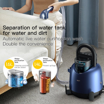 Deerma BY200 Fabric Vacuum Cleaner Wet & Dry Vacuum - Blue - ORRO HOME
