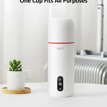 Deerma DR035S Portable Electric Kettle Thermos Bottle - White - ORRO HOME