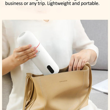 Deerma DR035S Portable Electric Kettle Thermos Bottle - White - ORRO HOME