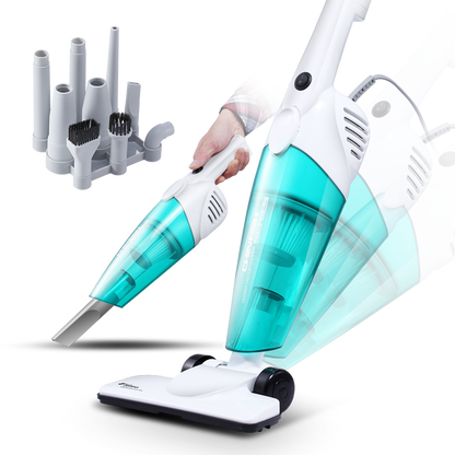 Deerma DX118C 2 in 1 Handheld Vacuum Cleaner - Blue - ORRO HOME