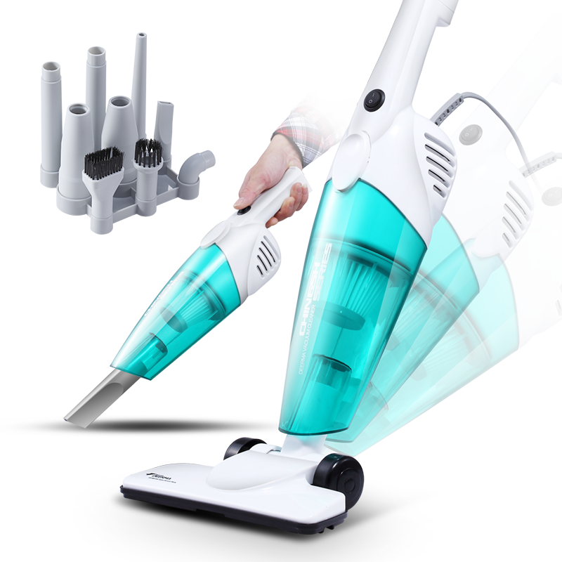 Deerma DX118C 2 in 1 Handheld Vacuum Cleaner - Blue - ORRO HOME