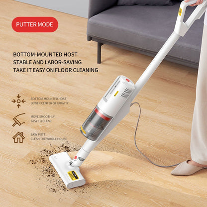 Deerma DX888 3-in-1 Portable Vacuum Cleaner - White - ORRO HOME