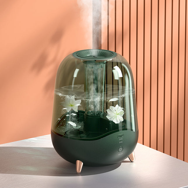 Deerma F329 Crystal Clear Ultrasonic Cool Mist Humidifier - Green - ORRO HOME