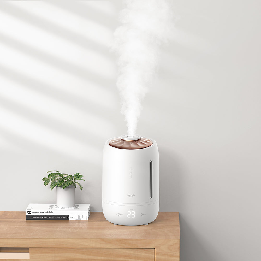 Deerma F600 Ultrasonic Humidifier Aromatherapy Oil Diffuser - White - ORRO HOME