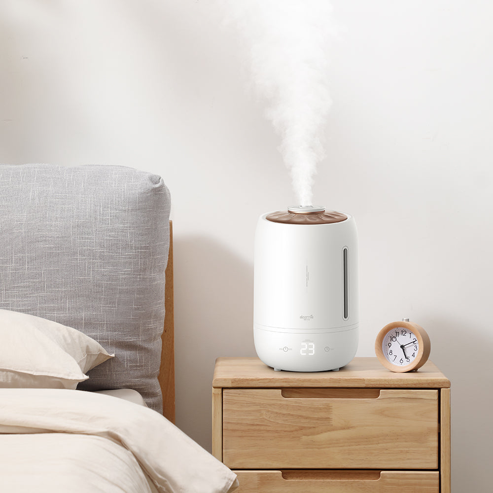 Deerma F600 Ultrasonic Humidifier Aromatherapy Oil Diffuser - White - ORRO HOME