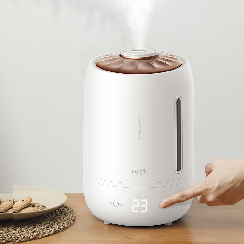 Deerma F600 Ultrasonic Humidifier Aromatherapy Oil Diffuser - White - ORRO HOME