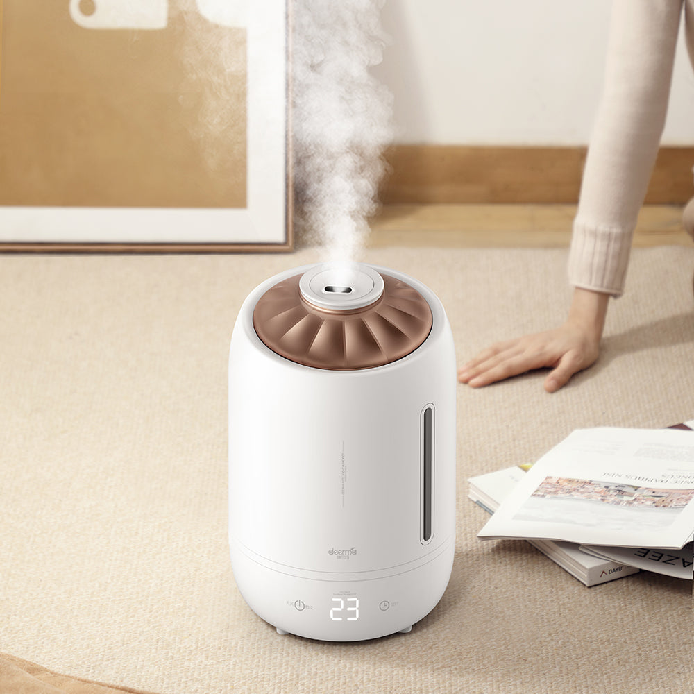 Deerma F600 Ultrasonic Humidifier Aromatherapy Oil Diffuser - White - ORRO HOME