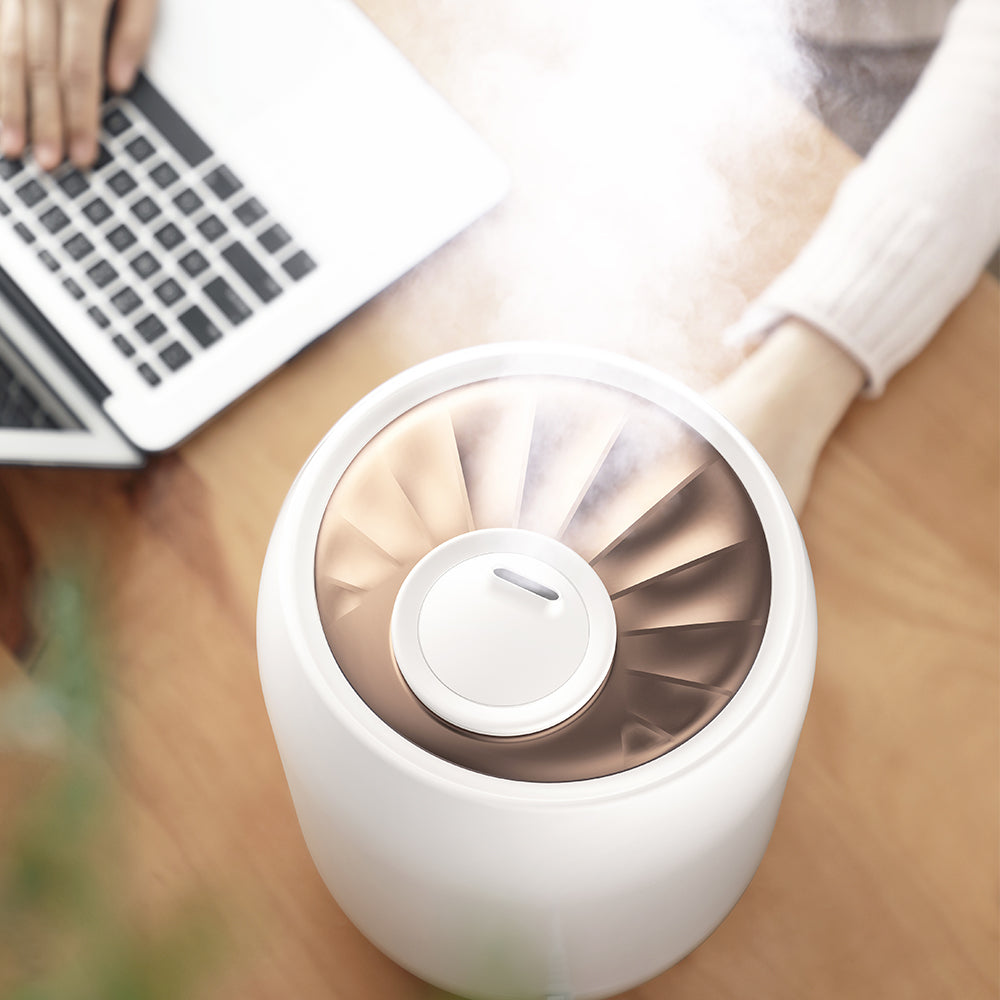 Deerma F600 Ultrasonic Humidifier Aromatherapy Oil Diffuser - White - ORRO HOME