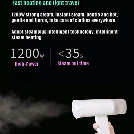 Lofans GT-306LW Steam Iron Handheld Garment Steamer - White - ORRO HOME
