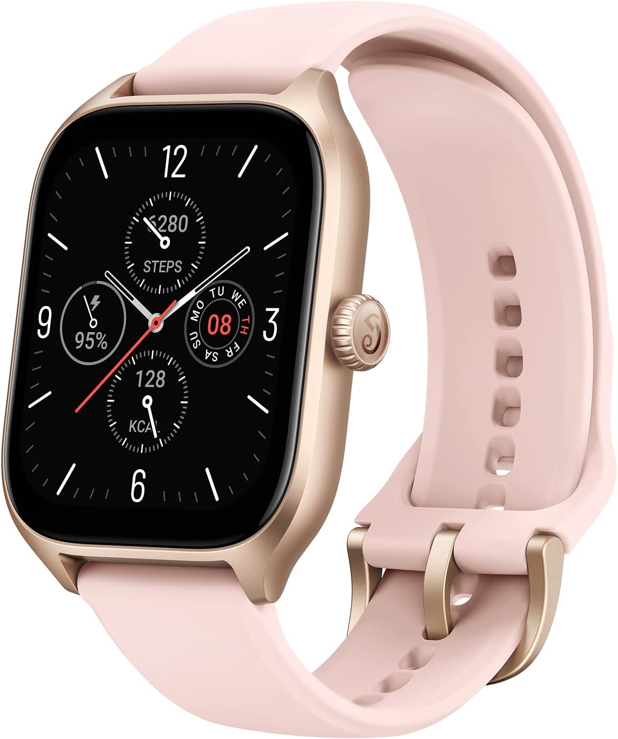 Amazfit GTS 4 Smart Watch - Pink - ORRO HOME