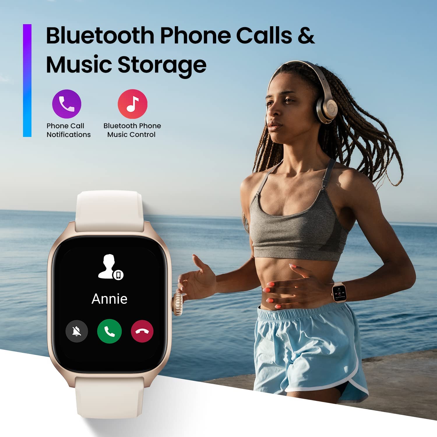 Amazfit GTS 4 Smart Watch - Pink - ORRO HOME