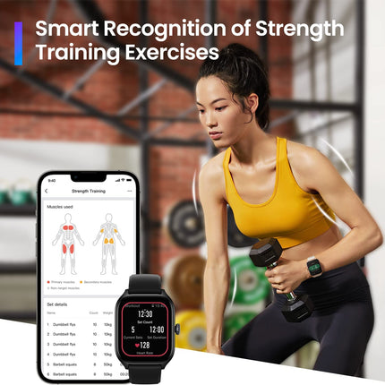 Amazfit GTS 4 Smart Watch - Pink - ORRO HOME