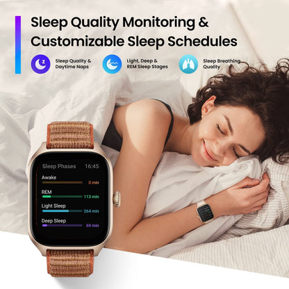 Amazfit GTS 4 Smart Watch - Pink - ORRO HOME