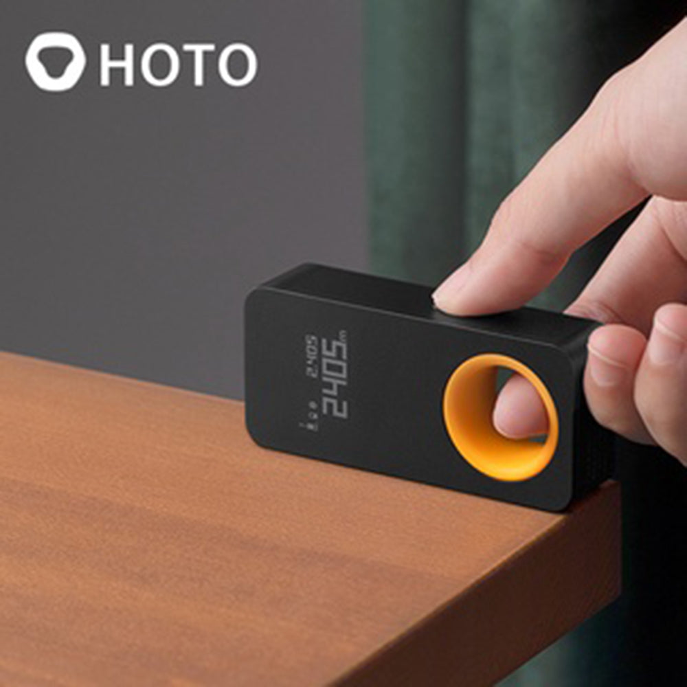 Hoto Smart Laser Measure Digital Tape Measure - Black - ORRO HOME