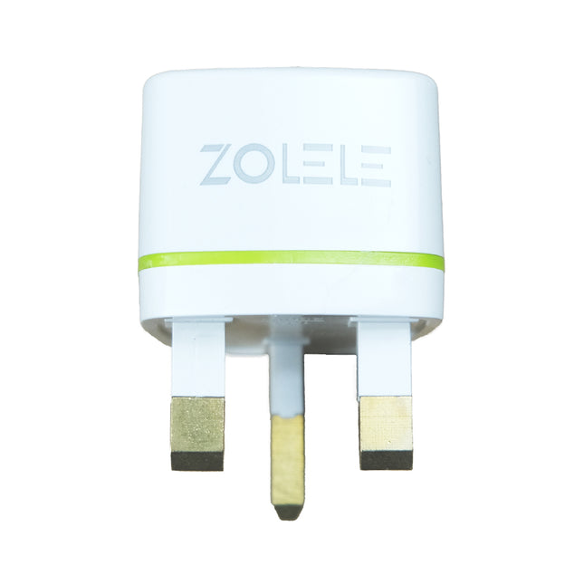 Zolele Universal Power Adaptor 3 Pin - White - ORRO HOME